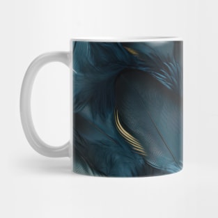 Whispers of Blue Feathers Mug